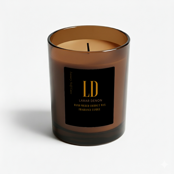 Smokey Peach & Whiskey Candle - 8 oz.