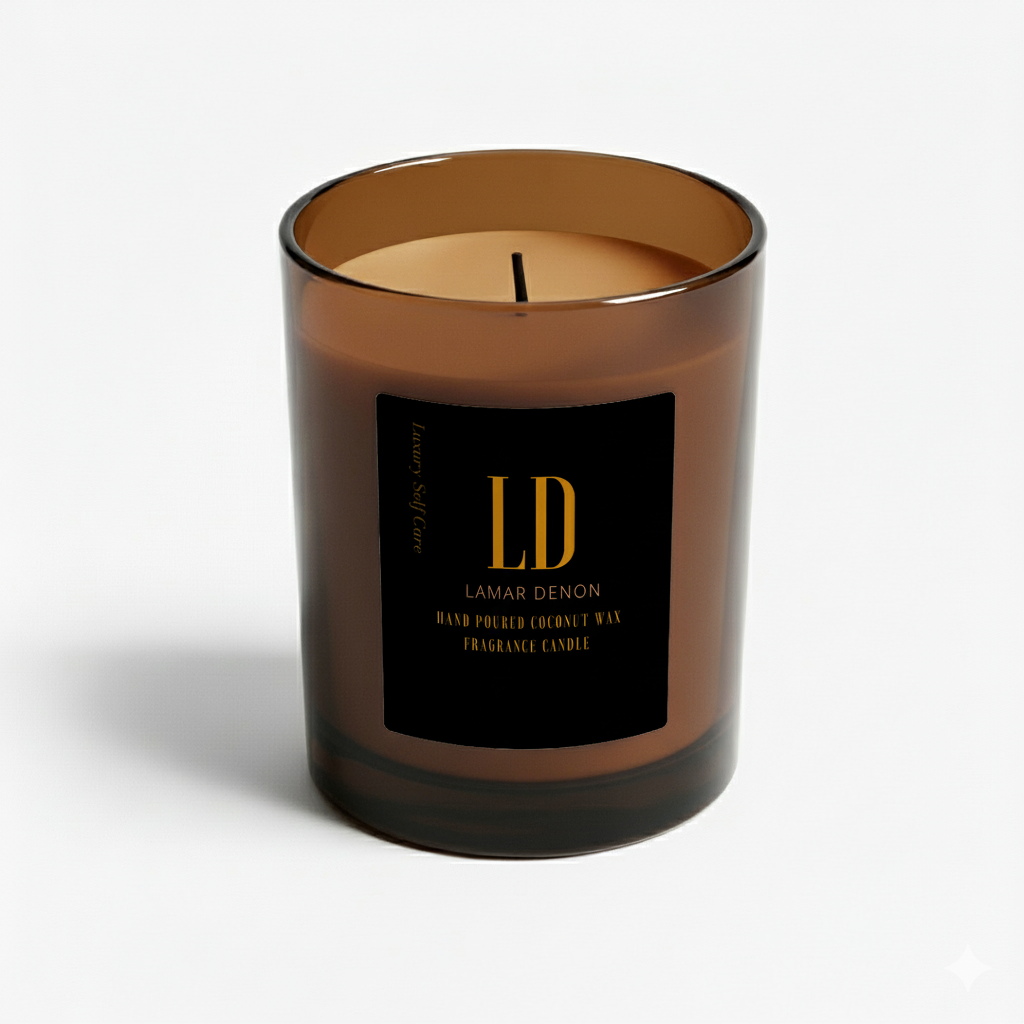 Smokey Peach & Whiskey Candle - 8 oz.